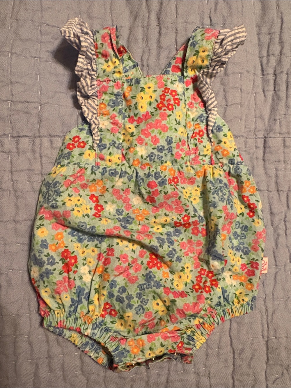 Baby girl ruffle butts bubble